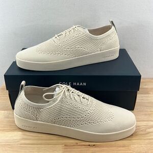 Cole Haan GrandPro Contender Oxford- Birch Knit/ Ivory- Size 10 NIB